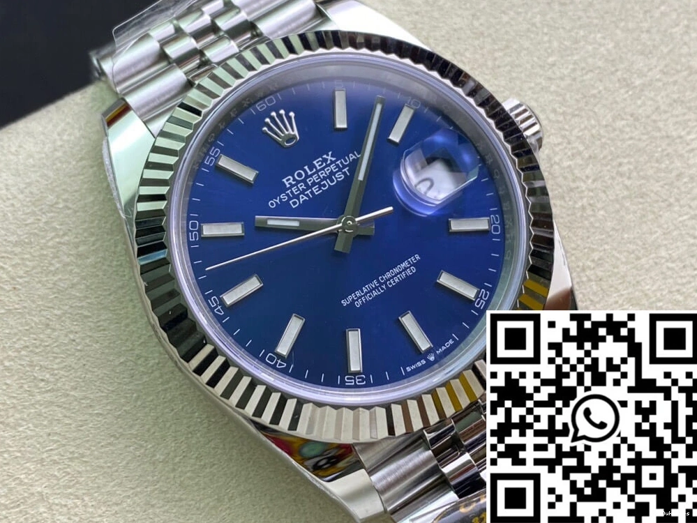 Dial Clean M126334-0002 Factory Datejust Blue Rolex 0421